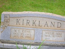 W. Eugene "Gene" Kirkland W. Eugene "Gene" Kirkland