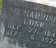W Harrison Lusk
