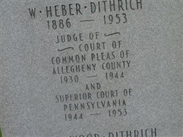 W Heber Dithrich