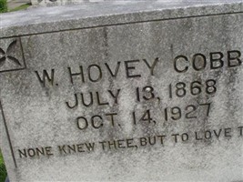 W Hovey Cobb