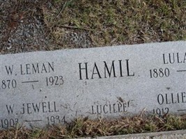 W. Jewell Hamil W. Jewell Hamil