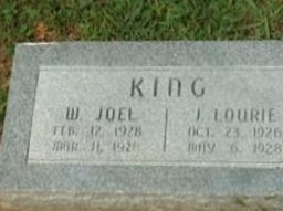 W Joel King W Joel King