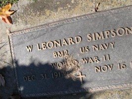 W. Leonard Simpson W. Leonard Simpson