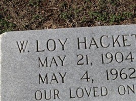 W Loy Hackett W Loy Hackett
