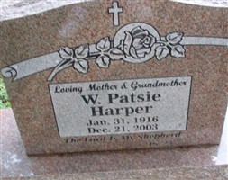 W. Patsie Harper W. Patsie Harper