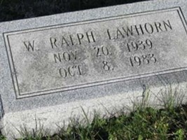 W. Ralph Lawhorn W. Ralph Lawhorn