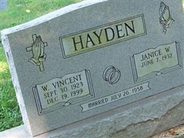 W. Vincent Hayden W. Vincent Hayden