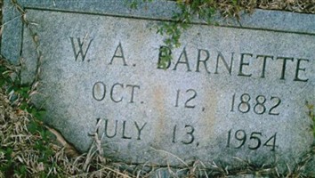 W. A. Barnette W. A. Barnette