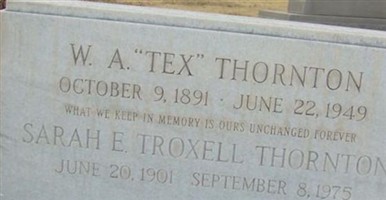 W. A. "Tex" Thornton W. A. "Tex" Thornton