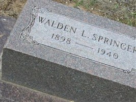 Walden L Springer Walden L Springer