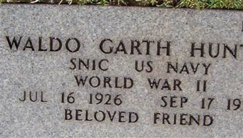 Waldo Garth Hunter