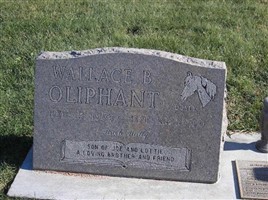 Wallace B. Oliphant Wallace B. Oliphant