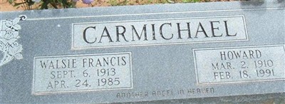 Walsie Francis Carmichael Walsie Francis Carmichael