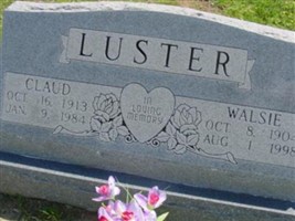 Walsie M. Luster Walsie M. Luster