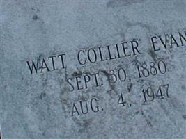 Walt Collier Evans