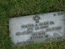 Walter A Agan, Jr