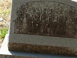 Walter A. Campbell, Sr
