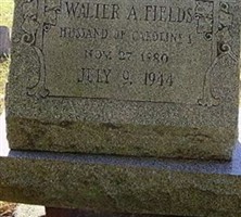 Walter A. Fields Walter A. Fields