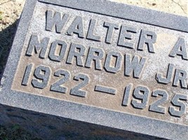 Walter A Morrow, Jr Walter A Morrow, Jr