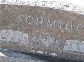 Walter A Schmidt