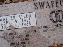 Walter Allen Swafford Walter Allen Swafford