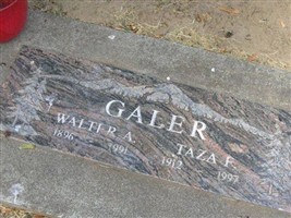 Walter Arthur Galer Walter Arthur Galer