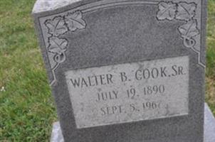 Walter B Cook, Sr
