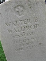 Walter B Waldrop Walter B Waldrop