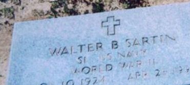 Walter Byron "Toby" Sartin Walter Byron "Toby" Sartin