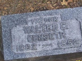 Walter C Dunseth