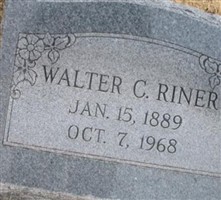 Walter C Riner