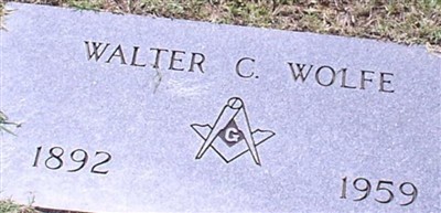 Walter C Wolfe Walter C Wolfe