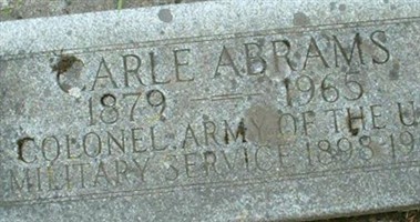 Walter Carle Abrams