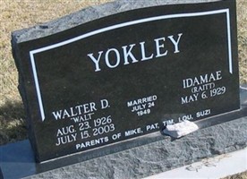 Walter D. Yokley