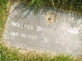 Walter Donald Wilson