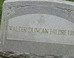 Walter Duncan Hildreth