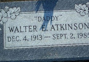 Walter E. Atkinson Walter E. Atkinson