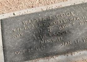 Walter E Cook