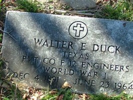 Walter E Duck