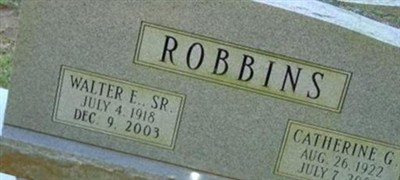 Walter E. Robbins, Sr
