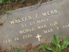 Walter E Webb Walter E Webb