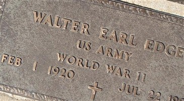 Walter Earl Edge