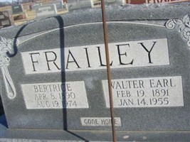Walter Earl Frailey
