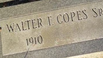 Walter F. Copes, Sr Walter F. Copes, Sr