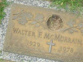 Walter F McMurrain, Jr