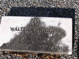 Walter F Wiggins