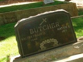 Walter Francis Butcher Walter Francis Butcher