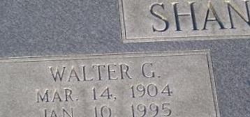 Walter G Shanley Walter G Shanley
