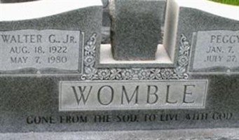 Walter G Womble, Jr