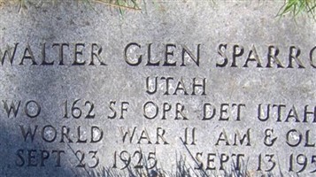 Walter Glen Sparrow